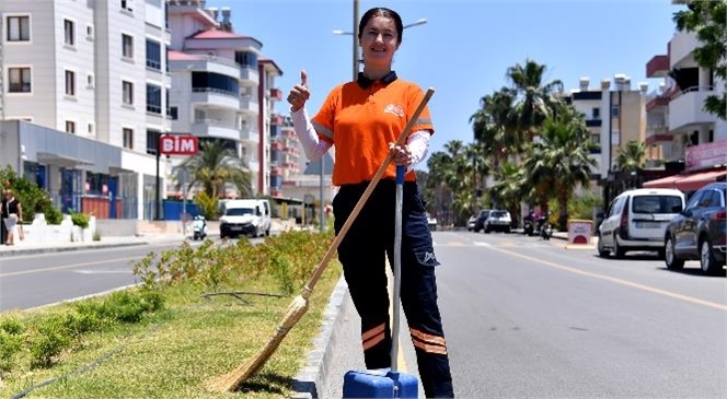 Mersin Büyükşehir’den Anamur’da Hummalı Temizlik Çalışması