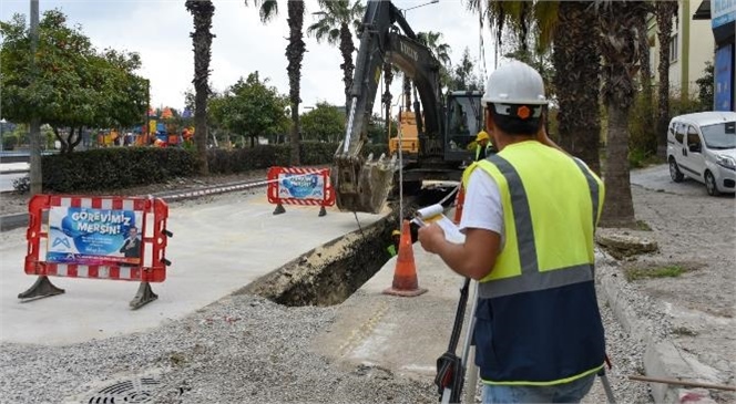 MESKİ Genel Müdürlüğü, Kentte Kronikleşen Altyapı Sorunlarına Çözüm Sunan Çalışmalara Aralıksız Devam Ediyor