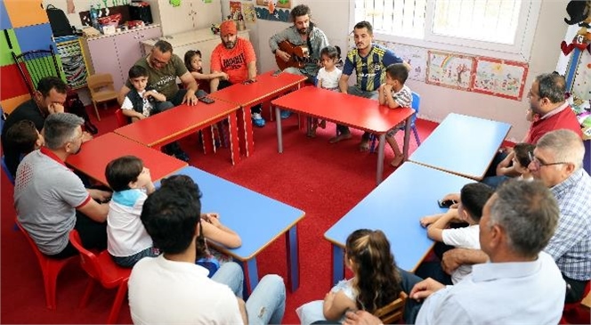 Akdeniz Belediyesi, ‘babalar Günü’ Dolayısıyla Özgürlük Mahallesi Kültür ve Sanat Evi’nde, Çocukları ve Babalarını Buluşturan Renkli ve Özel Bir Etkinliğe İmza Attı