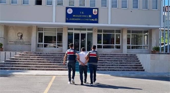 Mersin İl Jandarma Komutanlığı Ekipleri Cinayet Şüphelisi 1 Şahsı Yaptığı Titiz Çalışma Sonucunda Yakaladı