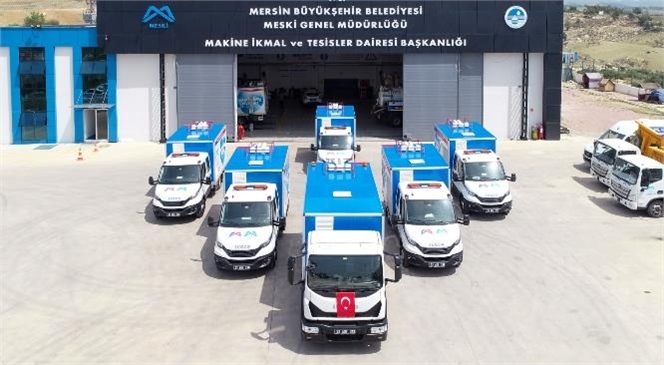 MESKİ, Makine Parkına 6 Adet Mobil Bakım Onarım Aracı DÂhil Etti