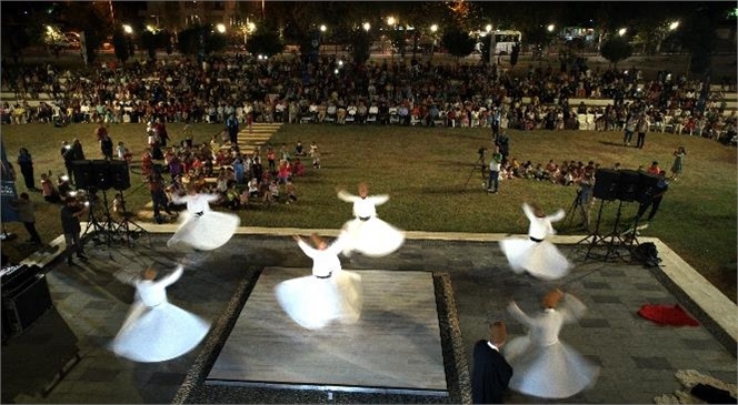 Akdeniz Belediyesi’nin, Büyük İslam Âlimi Hz. Mevlana Celaleddin-i Rumi’nin 750’nci Vuslat Yıldönümü Dolayısıyla Organize Ettiği Anma Etkinliği ve Sema Gösterisi Büyük İlgi Çekti