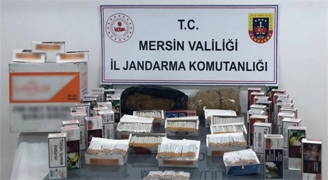 Mersin'de Kaçak Makaron Operasyonu, 1 Şüpheli Gözaltında