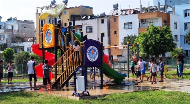 Güneş Mahallesi Çocuk Parkının Oyun Grupları Yenilendi