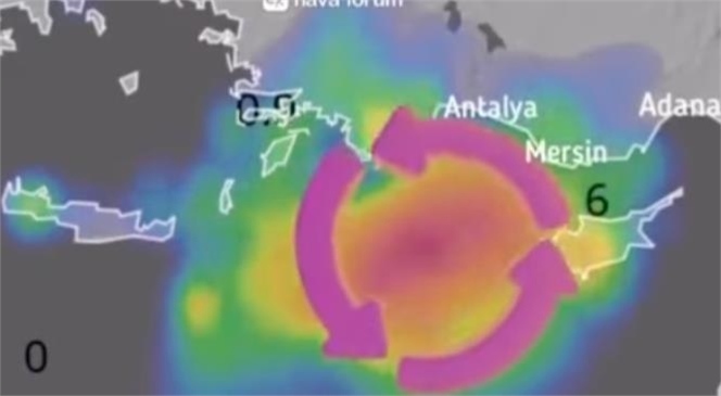 Mersin 11 - 12 Eylül Tarihlerine Dikkat! Akdeniz Kasırgası Mı Geliyor? Kasırga Adana ve Hatayı'da Etkisine Alabilir Mi?