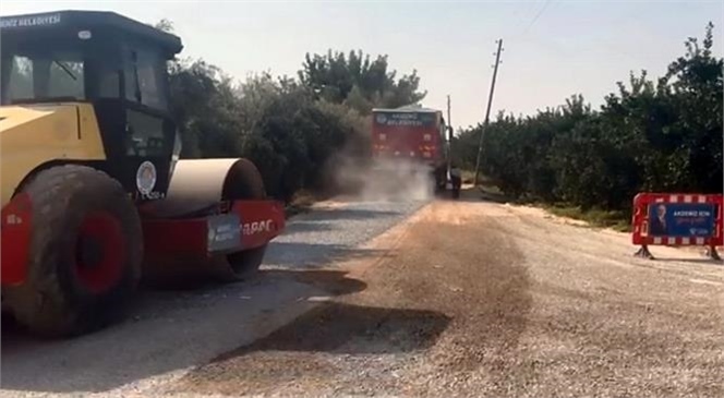 Akdeniz’de Yol Açma, Kaldırım Yenileme Çalışmaları Hız Kazandı