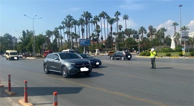 Mersin’de Trafik Denetimleri Hız Kesmeden Devam Ediyor