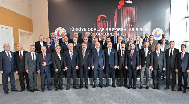 Akdeniz Bölge İstişare Toplantısı TOBB’nde Gerçekleşti