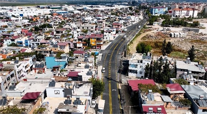 Mersin Büyükşehir Ekipleri Tarsus’ta Gazneliler ve Celalabad Caddelerini Tamamen Yeniledi