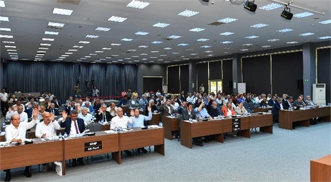 Mersin Büyükşehir Belediyesi Kasım Ayı Olağan Meclis Toplantısı’nın 1. Birleşimi Yapıldı