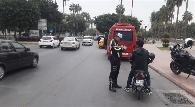 Mersin Emniyetinden Trafik Denetimlerinde Kapsamlı Çalışma