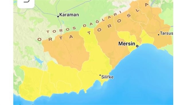 Akdeniz Bölgesi'nde Kuvvetli Sağanak! Mersin ve Adana Dahil Birçok Bölgedeki Yağışlar Hayatı Olumsuz Etkileyebilir