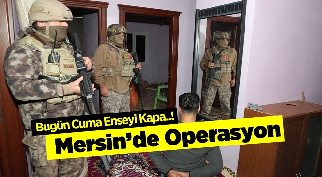 Mersin’de Terör Operasyonu, 4 Kişi Yakalandı