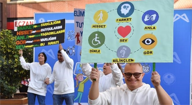 Mersin Büyükşehir Özel Gereksinimli Bireylerin Her Anında Yanında