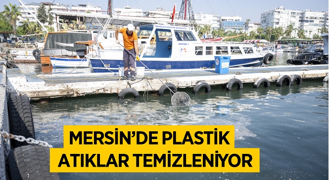 Mersin Büyükşehir Ekipleri, Denizi Mikroplastikten Arındırıyor, Mikroplastikleri Toplamak İçin Gözenekli Fileler Kullanılıyor