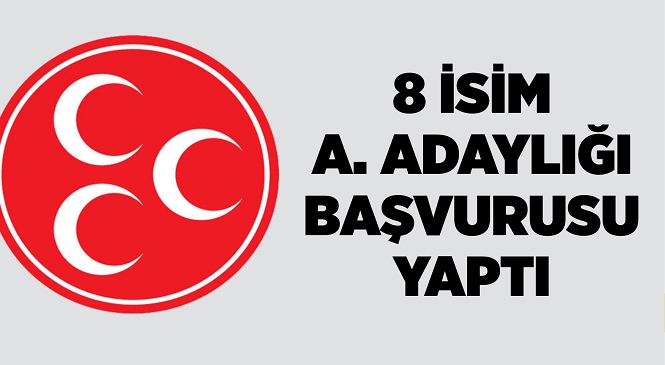 MHP Tarsus ilçe Başkanlığından Açıklama, Aday Adaylığı Başvurusu Yapan İsimler Duyuruldu