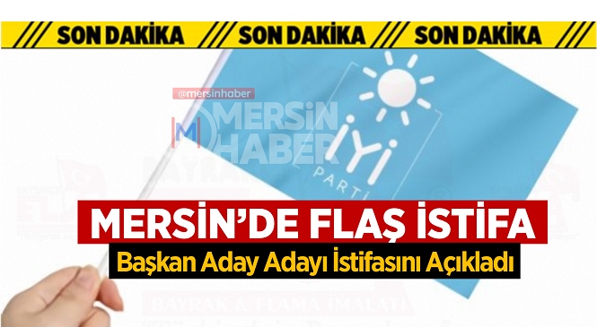 İyi Parti’den İlçe Belediye Başkan Aday Adayı Olan ve Uzun Zamandır Çalışmalarını Sürdüren İsim Partisinden İstifa Ettiğini Açıkladı