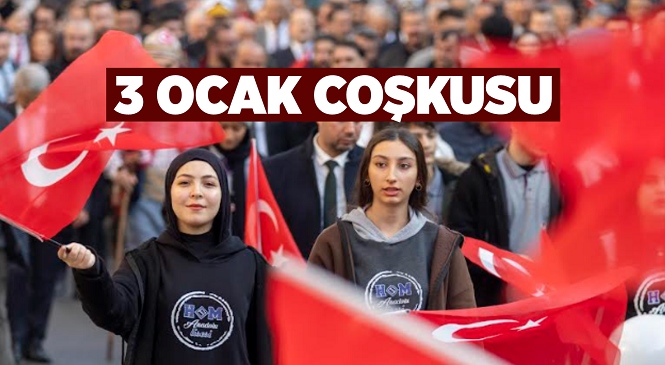 3 Ocak Mersin’in Düşman İşgalinden Kurtuluşunun 102. Yıl Dönümü Kentte Coşkuyla Kutlandı