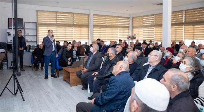 Mersin Büyükşehir Yaş Almış Vatandaşları Hastalıklara Karşı Bilgilendirdi