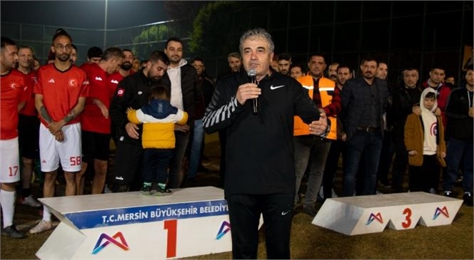 Mersin Büyükşehir’in Birimler Arası Futbol Turnuvası Final Maçıyla Sona Erdi