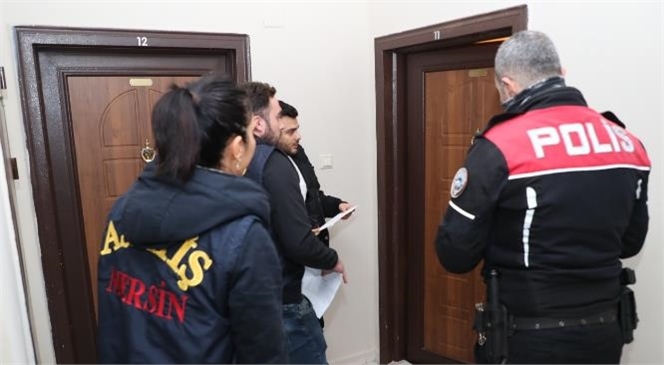 Mersin Polisi Asayişin Sağlanması İçin Çalışıyor, 9 Günübirlik Tesis Denetlendi