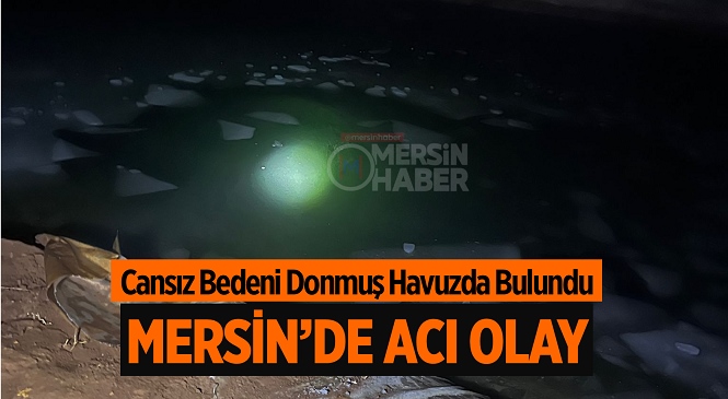 Mersin’in Silifke İlçesinde Sulama Havuzunda Kadir Eren’in Cansız Bedeni Bulundu