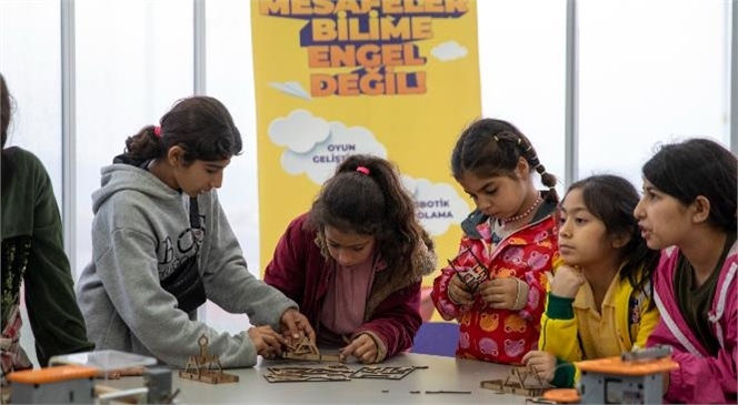 Mersin Büyükşehir Bilim Ve Teknoloji Atölyelerinin Kapısı Herkese Açık