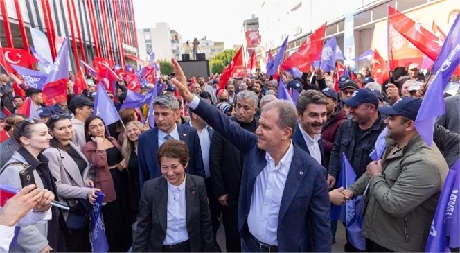 ‘Vahap Seçer Bozyazı Seçim Koordinasyon Merkezi’ Coşkuyla Açıldı