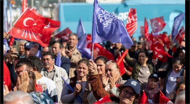 ‘Vahap Seçer Aydıncık Seçim Koordinasyon Merkezi’ Açıldı