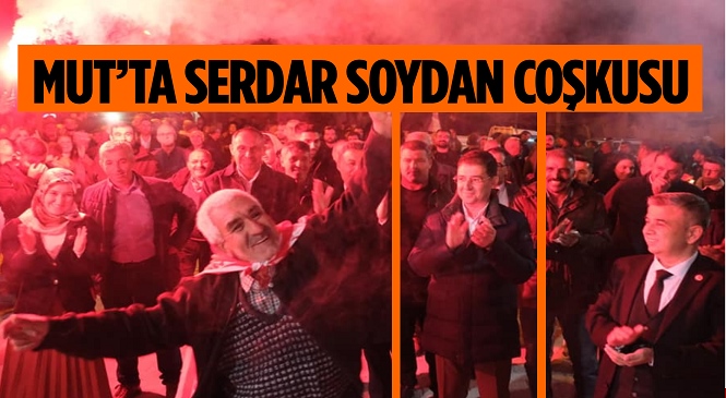 Cumhur İttifakı Mersin Büyükşehir Adayı Serdar Soydan Mut İlçesinde Seçmenlerle Bir Araya Geldi