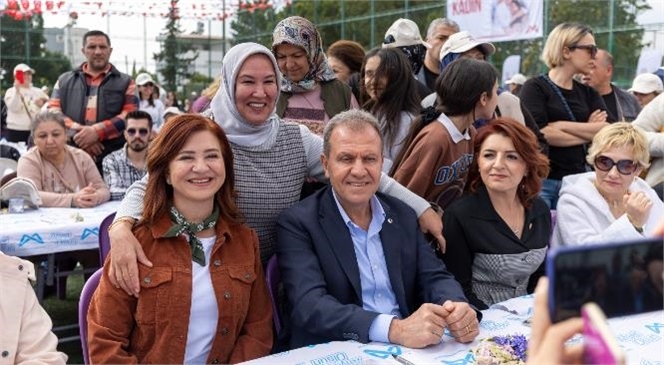 Başkan Seçer ’Evimiz Atölye Ve Üretici Kadın Stantları Kadın Buluşması’na Katıldı