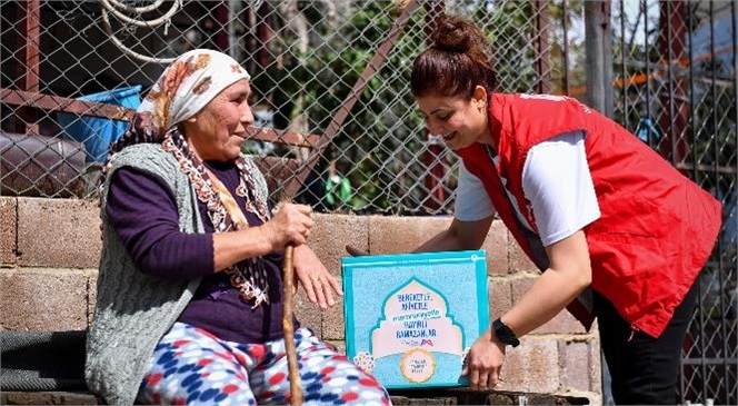 Mersin Büyükşehir Bu Ramazan Ayı’nda Da Vatandaşın Sofrasına Katkı Sunuyor