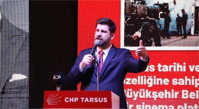 CHP Tarsus Belediye Başkan Adayı Ali Boltaç Projelerini Açıkladı