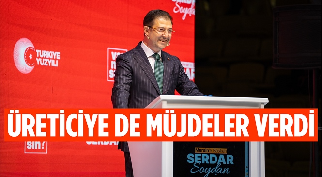 Serdar Soydan: ”Ürünü Dalında Bırakmayacağız”