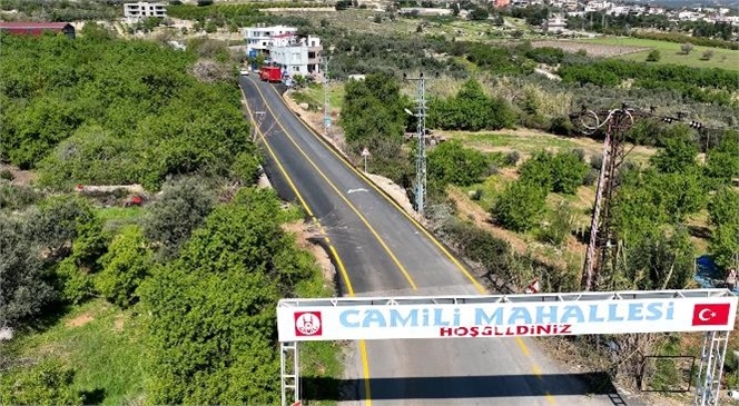 Mersin Büyükşehir Ekipleri, Toroslar İlçesi’nde Yol Çalışmalarını Tamamladı