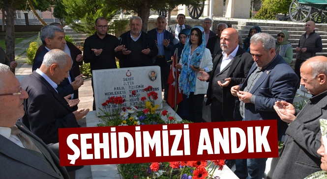 Şehit Yüzbaşı Halil Özdemir Anıldı