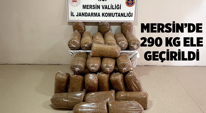 Mersin’in Tarsus İlçesinde Jandarma Ekipleri Tütün Kaçakçısı 1 Kişiyi Yakaladı