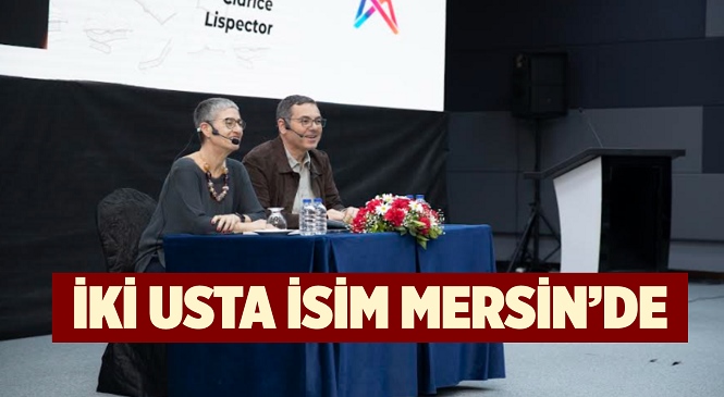 Büyükşehir, Türk Edebiyatı’nın 2 Usta İsmini Mersin’de Ağırladı, Usta Yazarlar ‘Diyaloglar’ Serisini Mersin’de Gerçekleştirdi