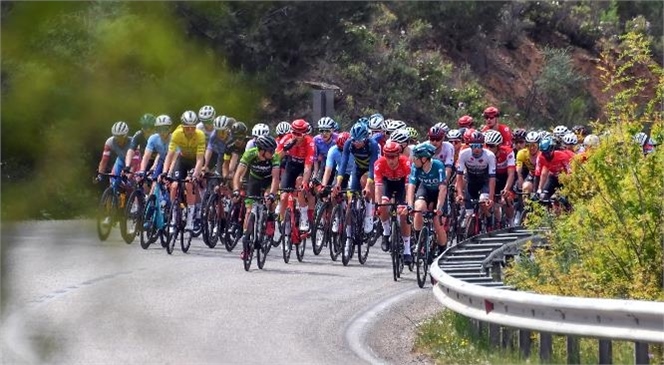 ‘6. Tour Of Mersin Uluslararası Bisiklet Turu’nun İkinci Etabı Tamamlandı