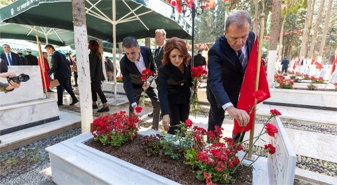 Başkan Seçer, Bayram Arifesinde Şehitliği Ziyaret Etti