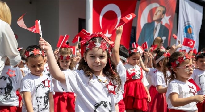 Mersin Büyükşehir’in Çocuk Gelişim Merkezlerinde ‘23 Nisan’ Coşkuyla Kutlandı