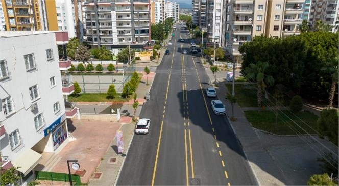 Mersin Büyükşehir Belediyesi, Merkez İlçelerdeki Birçok Noktada Yol Çalışması Yürütüyor