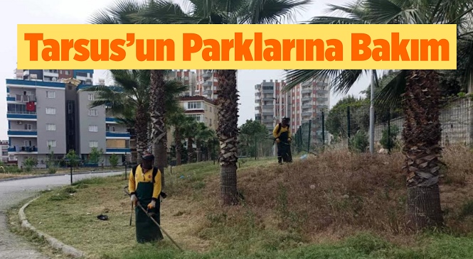 Tarsus’ta Parklar Artık Daha Temiz Daha Konforlu