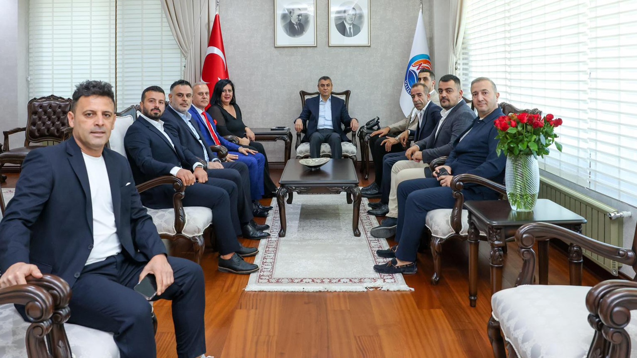 Yeni Mersin İdman Yurdu Yönetiminden, Mersin Valisi Atilla Toros’a Ziyaret