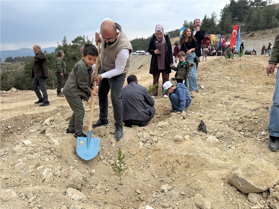 Çamlıyayla’da Milli Ağaçlandırma Etkinliği