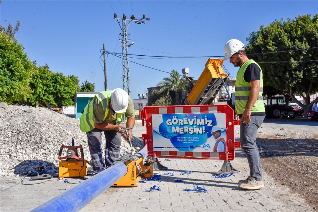 Su Ne Zaman Verilecek Sorusu Yanıt Buldu! Mersin'de Su Kesintisi Açıklaması! Deplase Çalışması Uzadı Su Yarın Gelecek