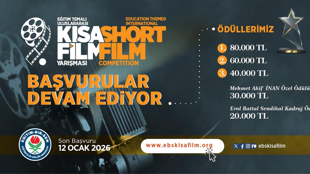 Ankara'da "Eğitim" Temalı Kısa Film Yarışması 12 Ocak'ta Sona Erecek