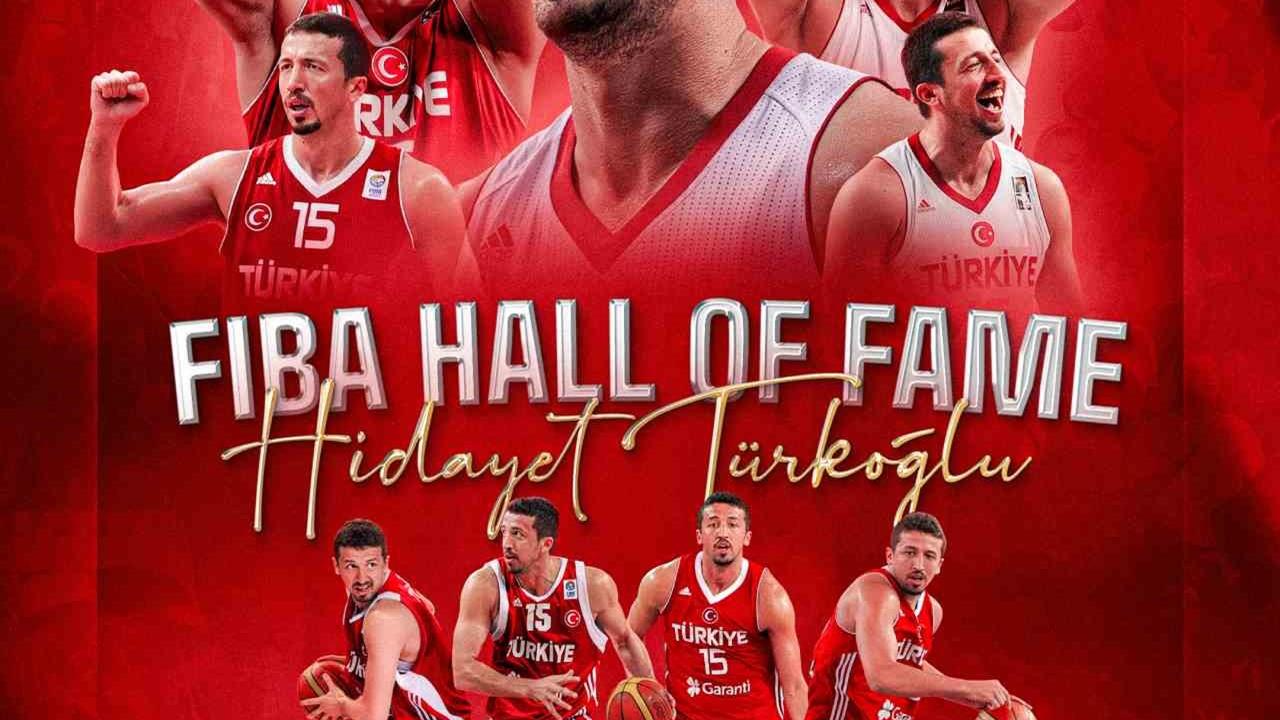 İstanbul'da Hidayet Türkoğlu, FIBA Hall of Fame 2026 listesinde yer aldı.
