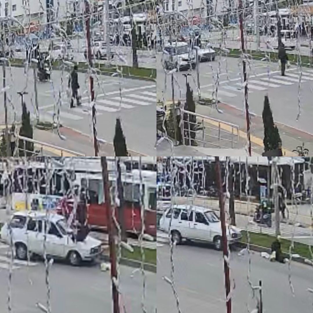 Yenişehir'de Yaya Geçidi Kazası: Motosiklet Yol Vermedi, Otomobil Çarptı – Görüntüler Ortaya Çıktı