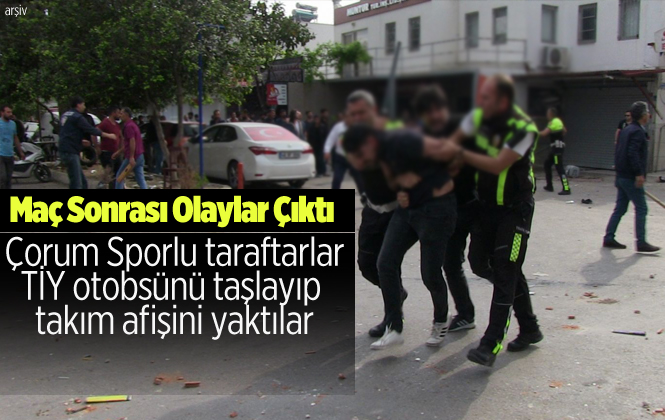 Yeni Çorumspor, Tarsus İdmanyurdu Maçı Sonrası Olaylar Çıktı